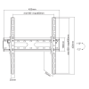 SBOX WALL MOUNT 32' - 70' VESA 400x400 MAX