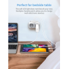 TESSAN 4 IN 1 WALL SOCKET 2xSCHUKO, 1xTYPE-C,1xUSB