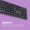 ALCATROZ SILENT KEYBOARD KB1000 BLACK