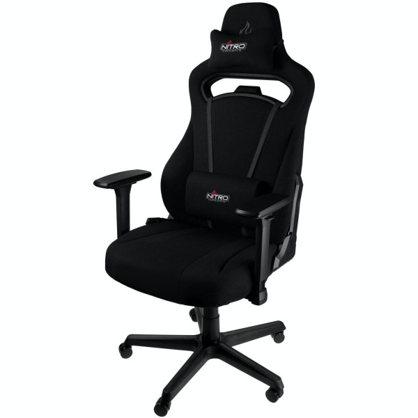 Nitro Concepts E250 Gaming Chair - Quality Fabric & Cold Foam - Stealth Black