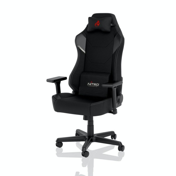 Nitro Concepts X1000 Gaming Chair - Quality Fabric & Cold Foam - Stealth Black