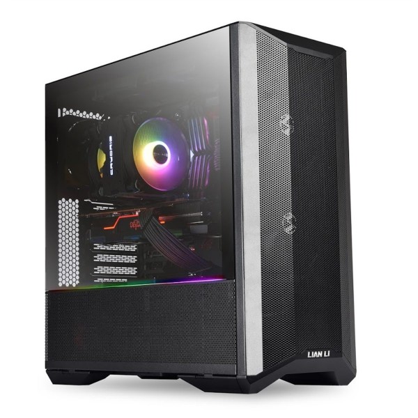 Lian Li Lancool II Mesh Performance Black - (2x 140mm PWM front, 1x 120mm PWM rear) PC Case