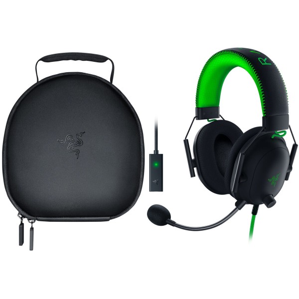 Razer BLACKSHARK V2 SPECIAL EDITION - Headset & USB Audio Card - THX - PC/Console - Carrying Case