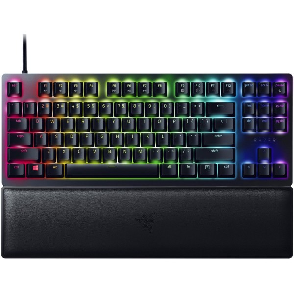 Razer HUNTSMAN V2 Tenkeyless - RGB Optical Gaming Keyboard (Linear Red Switch) - US Layout