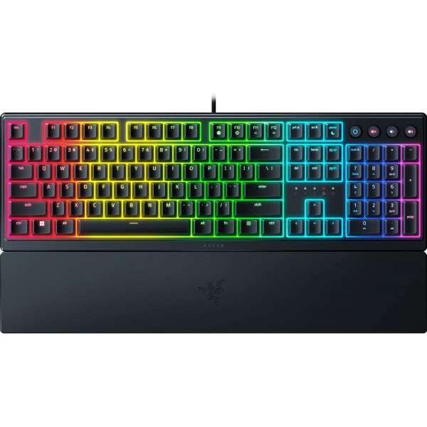 Razer ORNATA V3 Mecha-Membrane Gaming Keyboard - Low-Profile - UV-Coated Keycaps US