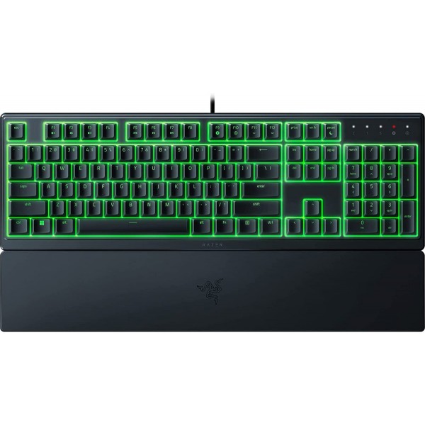 Razer ORNATA V3 X Gaming Keyboard - Low Profile Membrane - Split Resist - RGB - US Layout