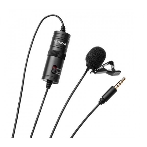 BOYA BY-M1 wired mic Universal Lavalier Microphone