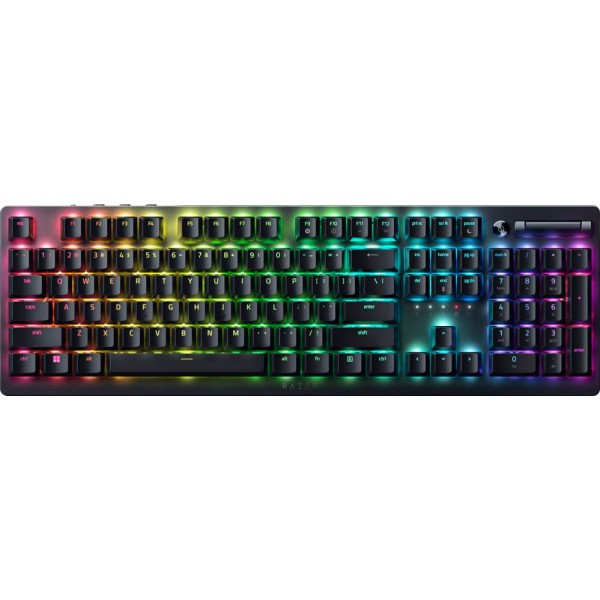 Razer DEATHSTALKER V2 PRO - Linear Red - RGB Wireless Keyboard - Low-Profile Optical - 40 Hr Battery