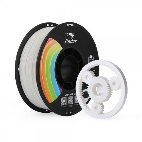 CREALITY EN-PLA+ White Ender 3D Printer Filament Strength 34MPA Bend 77MPa 1 kg Spool1.75 3301010305