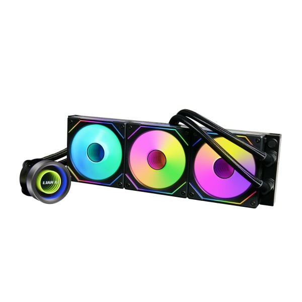 Lian Li Galahad II Trinity 360 SL-Inf Black - AIO GPU Liquid Cooler  with ARGB INFINITY Fans