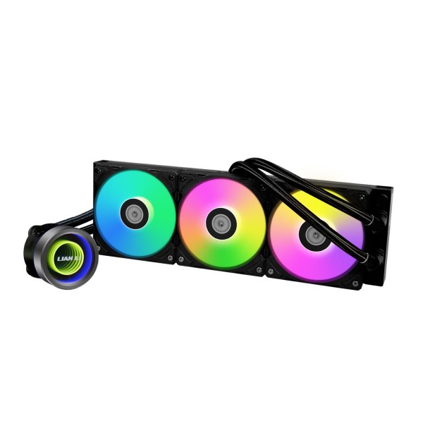 Lian Li Galahad II Trinity 360 Black - AIO GPU Liquid Cooler  with ARGB Fans