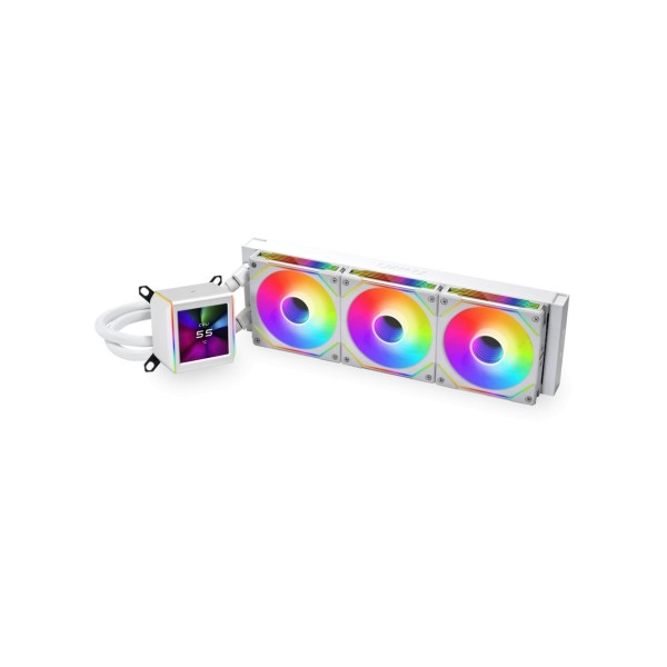 Lian Li Galahad II LCD 360 SL-Inf White - AIO GPU Liquid Cooler  with ARGB INFINITY Fans