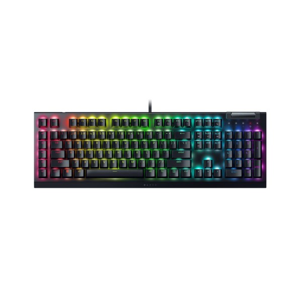 Razer BLACKWIDOW V4 X - RGB Gaming Mechanical Keyboard - Macro Keys - Yellow Linear Switches