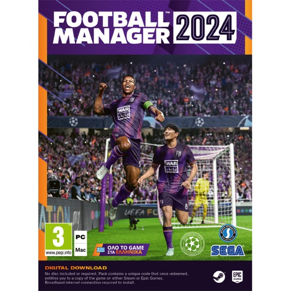 Football Manager 2024 PC (Code in Box)