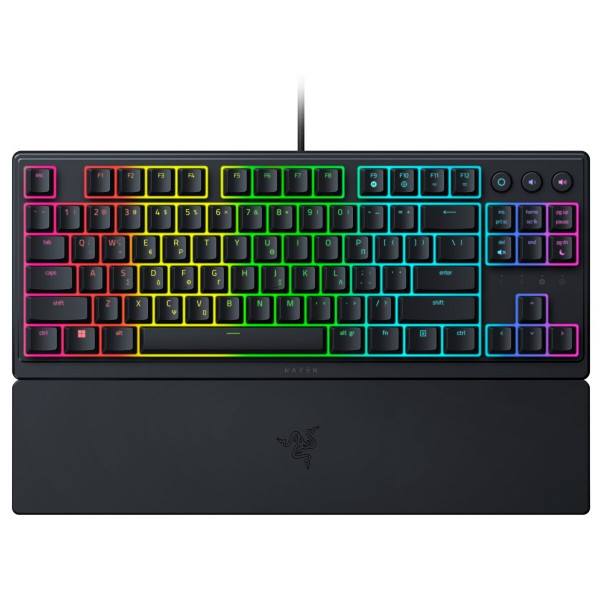 RAZER ORNATA V3 TENKEYLESS - Mecha Membrane Gaming Keyboard - Low Profile - UV COATED KEYCAPS - GR