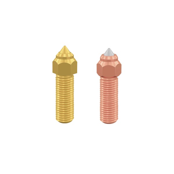 Creality Nozzle Kit x2 Brass & Steel for K1 K1max Ender-3 V3 KE