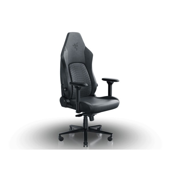 Razer ISKUR V2 Fabric - Dark Grey - Gaming Chair - Lumbar Support - Memory Foam Head Cushion