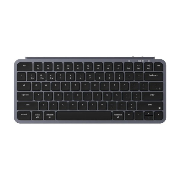 Keychron B1 Pro (B1P-K1) Ultraslim Mini Wireless BT Keyboard ZMK Online customization Gray US Lay