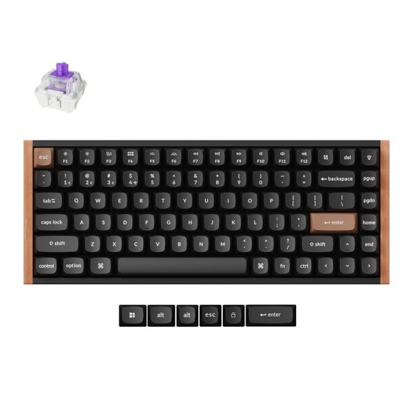 Keychron K2 HE (K2H-F1)Wireless Magnetic Switch RGB Keyboard 75% US Layout (Special Edition)