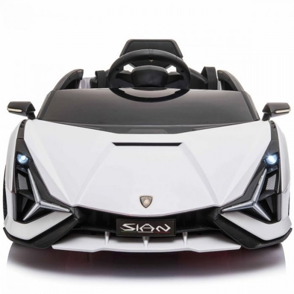 Παιδικό Αυτοκίνητο Official Licensed Lamborghini Sian 12V Λευκό