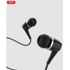 XO EP21 Ακουστικά Handsfree 3.5mm Μαύρο XO-EP21-BK