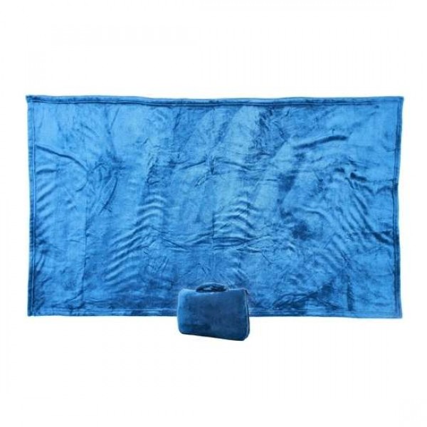 Cabeau Κουβέρτα Ταξιδίου FOLD N GO BLANKET Royal Blue BLFG2085