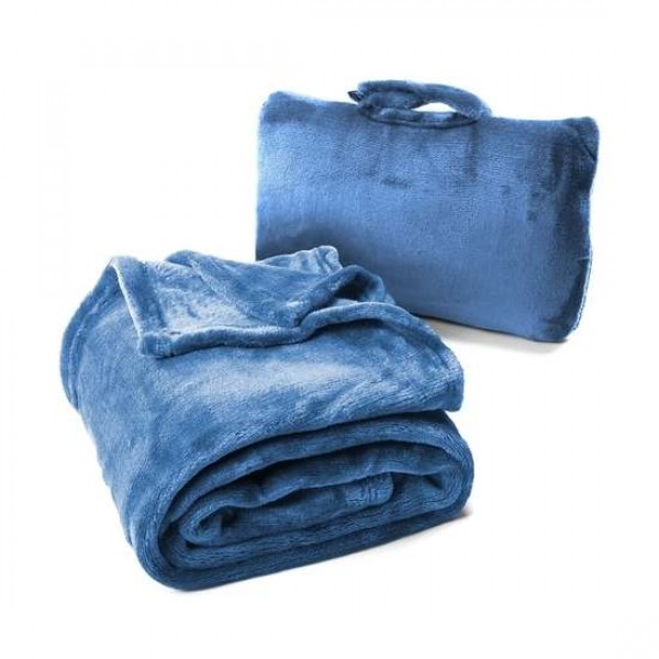 Cabeau Κουβέρτα Ταξιδίου FOLD N GO BLANKET Royal Blue BLFG2085