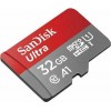 Sandisk Κάρτα Μνήμης 32GB microSDHC Ultra Class 10 U1 A1 UHS-I με αντάπτορα SDSQUA4-032G-GN6MA