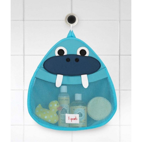 3 Sprouts - Bath Storage - Blue Walrus #1170503