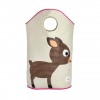 3 Sprouts - Laundry Hamper - Brown Deer #1170473