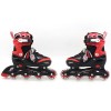 ΑΘΛΟΠΑΙΔΙΑ Αυξ. Inline/Roller Skates/Παγοπέδιλα, 3 σε 1, Κόκκινο #002.10320/A