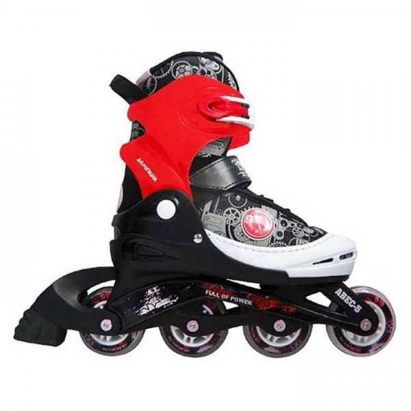 ΑΘΛΟΠΑΙΔΙΑ Αυξ. Inline Skates Κόκκινο #002.1084/K