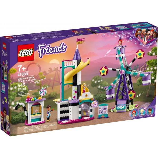 Lego Friends: Μαγική Ρόδα Λούνα Παρκ Και Τσουλήθρα #41689