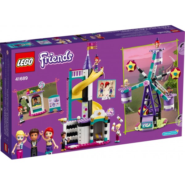 Lego Friends: Μαγική Ρόδα Λούνα Παρκ Και Τσουλήθρα #41689