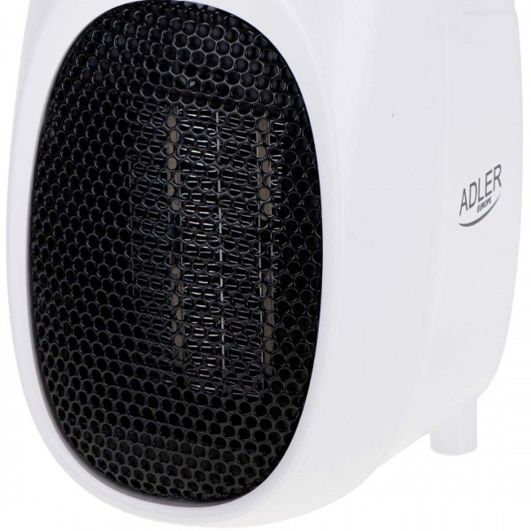 ADLER LED PORTABLE FAN HEATER 1500W WHITE