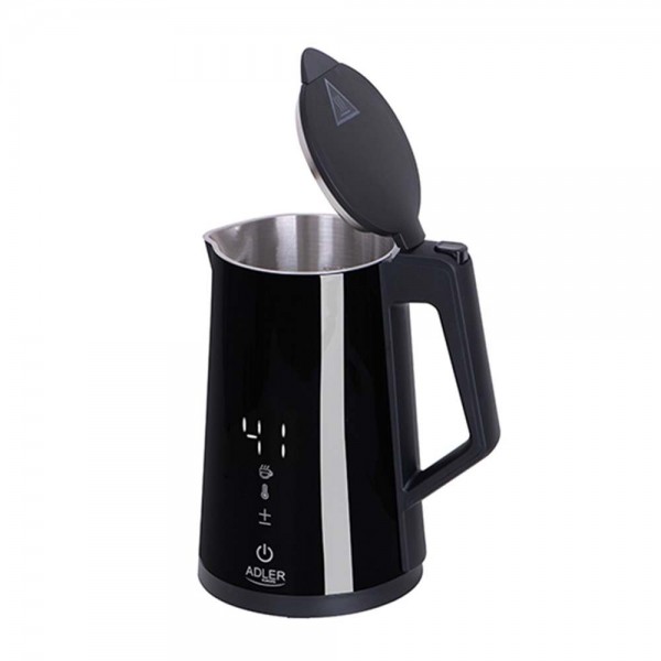 ADLER LED ELECTRIC KETTLE WITH TEMPERATURE CONTROL 1.7L STRIX BLACK