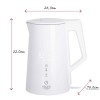 ADLER LED ELECTRIC KETTLE WITH TEMPERATURE CONTROL 1.7L STRIX WHITE