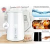 ADLER LED ELECTRIC KETTLE WITH TEMPERATURE CONTROL 1.7L STRIX WHITE