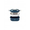 ADLER FOOD CONTAINER - HEATED - METAL CONTAINER BLUE