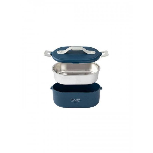 ADLER FOOD CONTAINER - HEATED - METAL CONTAINER BLUE