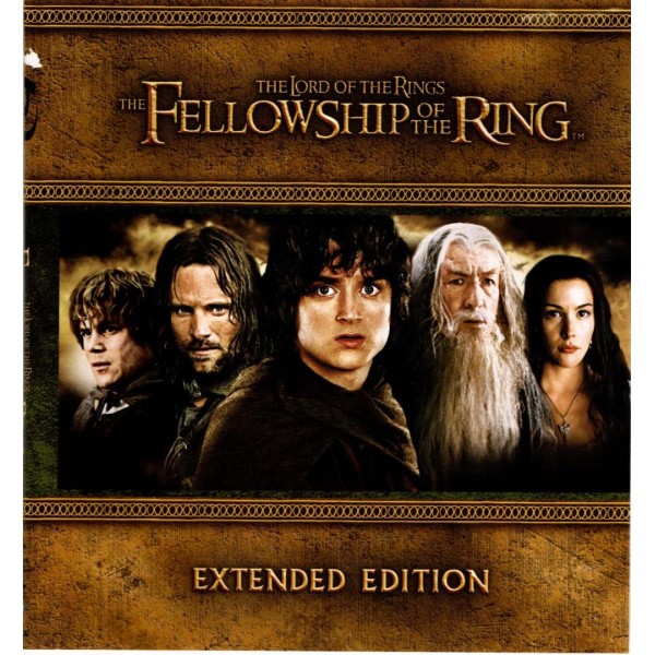 The Lord of the Rings Fellowship of the Ring Extended Edition (BluRay Used)