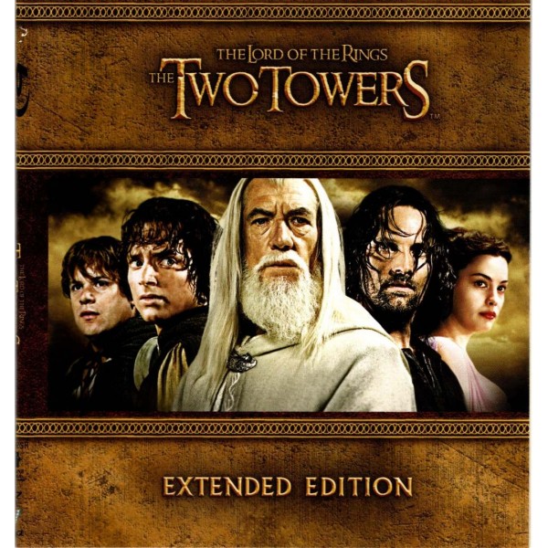 The Lord of the Rings The Two Towers Extended Edition (BluRay Used)