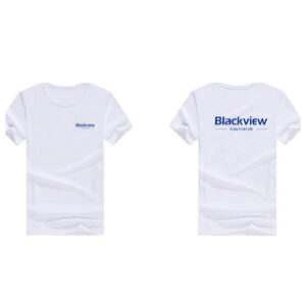 BLACKVIEW T-SHIRT PROMO WHITE MEDIUM