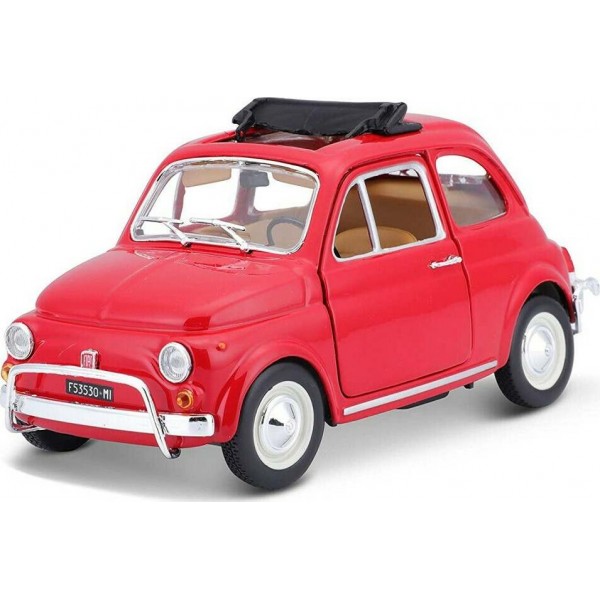 Bburago 1/24 Fiat 500L (1968) Red #18/22099