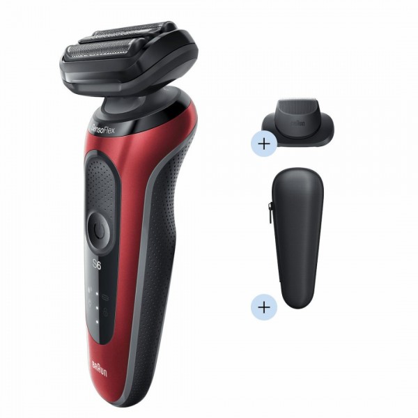 Braun - Shaver Series 6 61-R1200s - Red #1210998