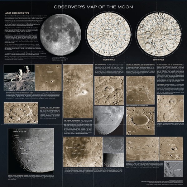 Celestron - Moon Map #1218883