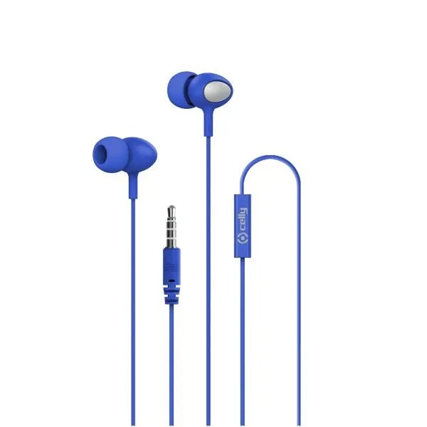 Ακουστικά Celly Stereo Earphones Blue #UP500BL