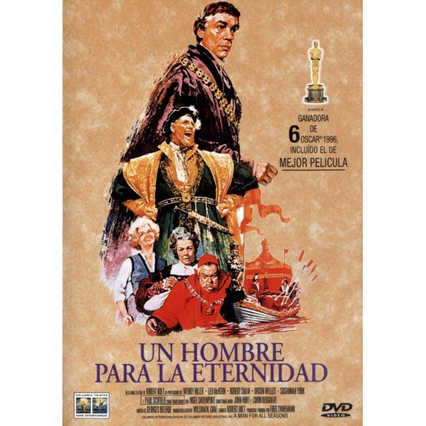 Ένας Άνθρωπος Για Όλες Τις Εποχές - A Man For All Seasons (Un Hombre Para La Eternidad) (DVD Used) #00449