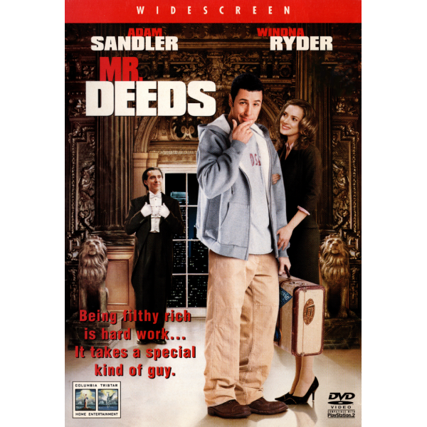 Δεν θέλω να γίνω εκατομμυριούχος - Mr. Deeds (DVD Used) #01889