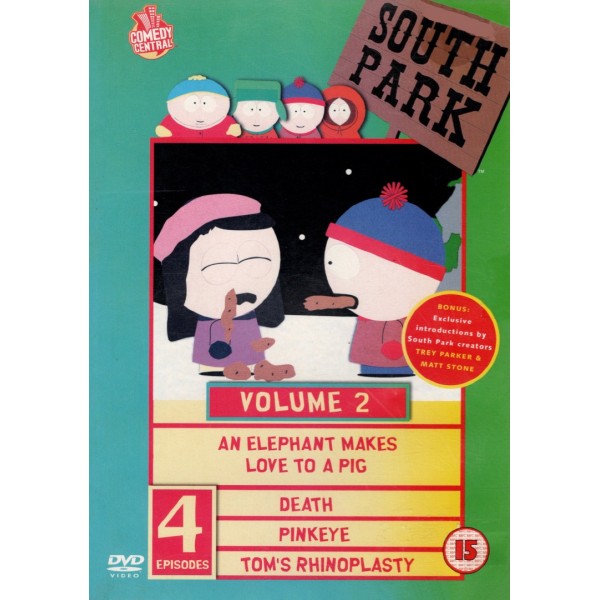 South Park Series 1 Collection (3 Discs) Συλλεκτικό (DVD Used) #07383-84-85